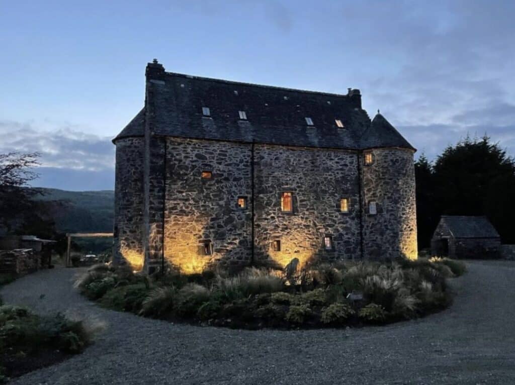 Kilmarten Castle in Scotland was named one of the best places in the world to stay.